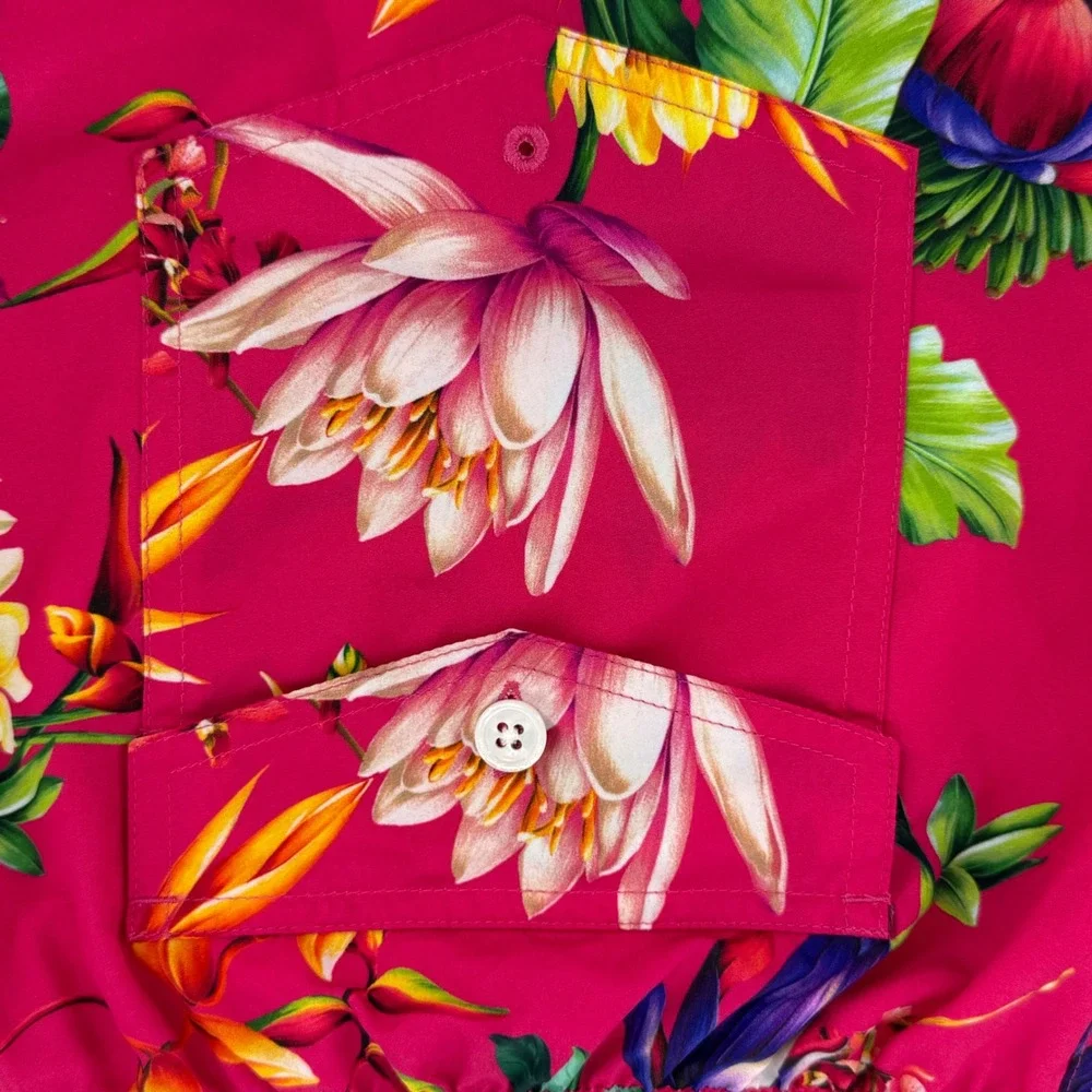 Ralph Lauren Purple Label Swim Trunks Pink Floral IT 5‎ US M